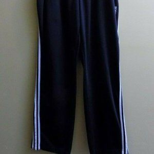 ADIDAS BLACK STRIPES ACTIVEWEAR PANTS MENS 2XL